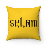 Faux Suede Square Pillow