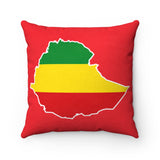 Faux Suede Square Pillow