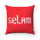 Faux Suede Square Pillow