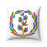 Spun Polyester Square Pillow