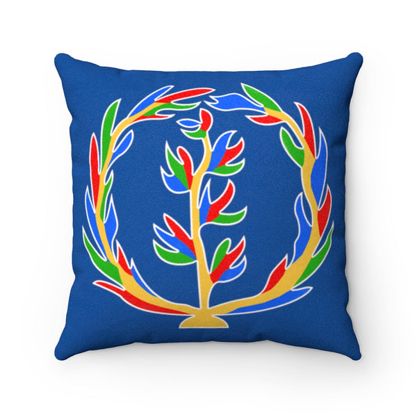 Faux Suede Square Pillow