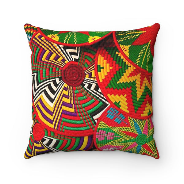 Spun Polyester Square Pillow