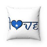 Spun Polyester Square Pillow