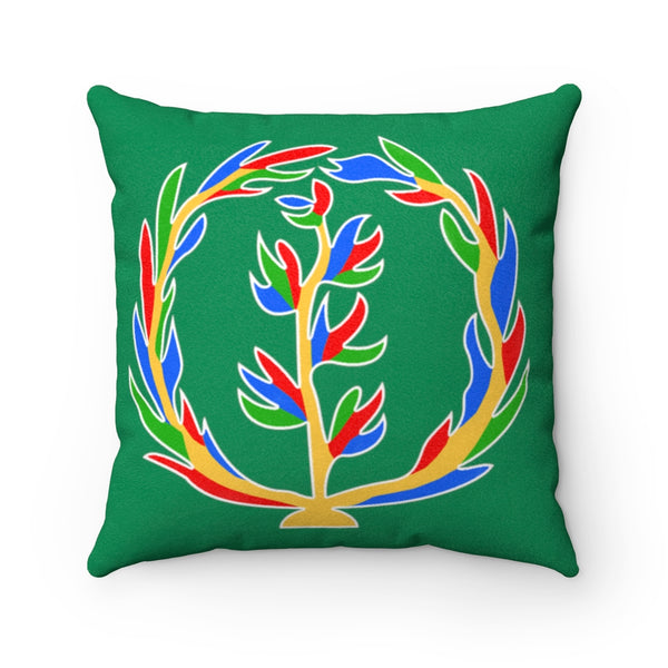 Faux Suede Square Pillow