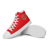 Women’s high top canvas shoes