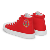 Women’s high top canvas shoes