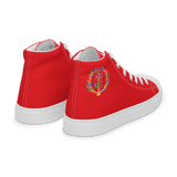 Women’s high top canvas shoes